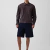10,5" weite Denim-Carpenter-Shorts