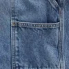 10,5" weite Denim-Carpenter-Shorts