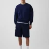 10,5" weite Denim-Carpenter-Shorts