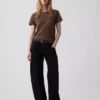 100 % Baumwolle – Authentisches Shrunken-T-Shirt