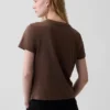 100 % Baumwolle – Authentisches Shrunken-T-Shirt