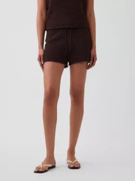 100 % Baumwolle – Häkel-Shorts zum einfachen Anziehen