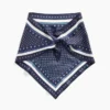 100 % Seide – Übergroßer dreieckiger Bandana-Schal