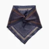 100 % Seide – Übergroßer dreieckiger Bandana-Schal