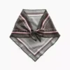 100 % Seide – Übergroßer dreieckiger Bandana-Schal