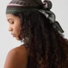 100 % Seide – Übergroßer dreieckiger Bandana-Schal