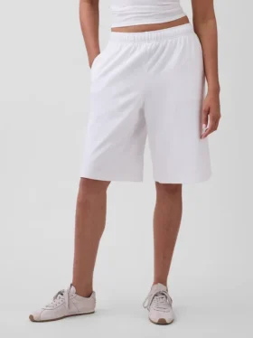 11,5″ Vintagesoft-Frottee-Longline-Shorts