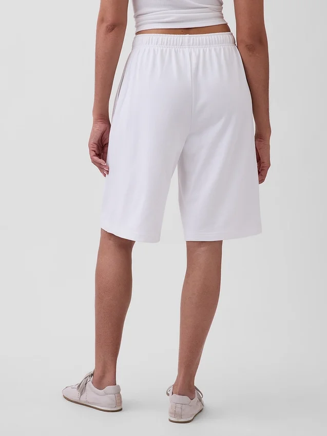 11,5" Vintagesoft-Frottee-Longline-Shorts
