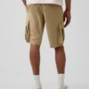 11" Cargo-Shorts in lockerer Passform