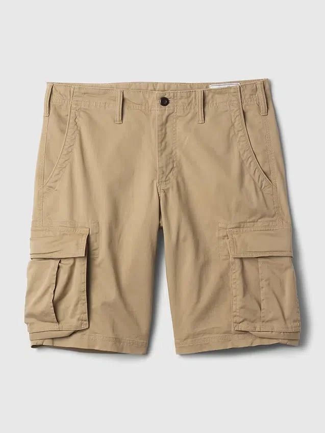 11" Cargo-Shorts in lockerer Passform