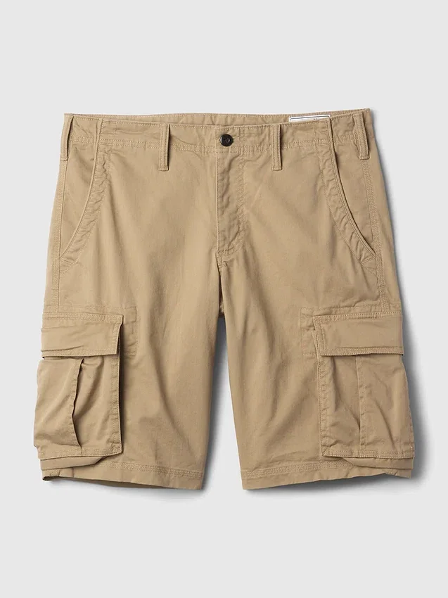 11" Cargo-Shorts in lockerer Passform