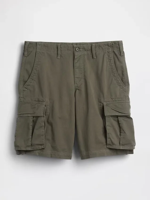 11" Cargo-Shorts in lockerer Passform