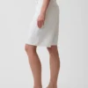 11" Mid-Rise-Longline-Jeansshorts