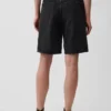 11" Mid-Rise-Longline-Jeansshorts