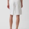 11" Mid-Rise-Longline-Jeansshorts