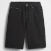 11" Mid-Rise-Longline-Jeansshorts