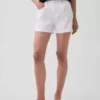 3,5" hohe, locker sitzende, gerade geschnittene Jeansshorts