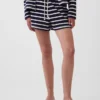 3,5" Lässige Shorts aus Frottee