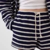 3,5" Lässige Shorts aus Frottee
