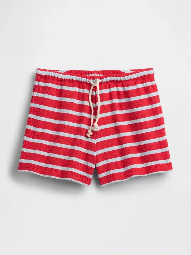 3,5" Lässige Shorts aus Frottee