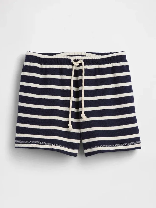 3,5" Lässige Shorts aus Frottee
