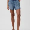 3,5“ tief sitzende, bequeme Jeans-Shorts