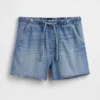 3,5“ tief sitzende, bequeme Jeans-Shorts