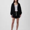 3,5" Vintagesoft Terry Relaxed Sweat-Shorts