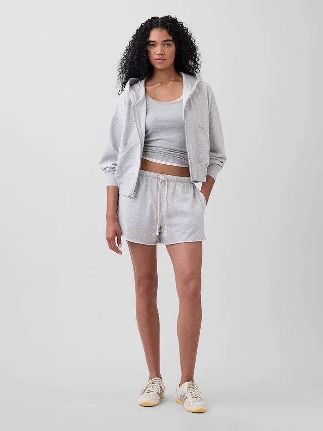 3,5" Vintagesoft Terry Relaxed Sweat-Shorts