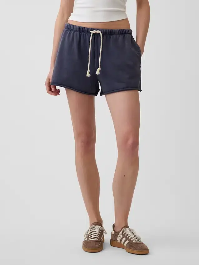 3,5" Vintagesoft Terry Relaxed Sweat-Shorts