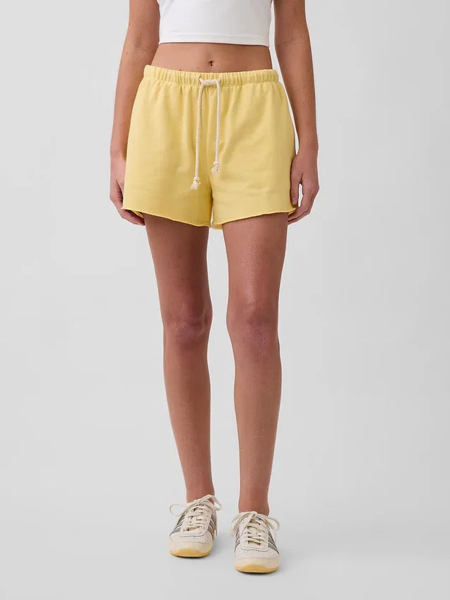 3,5" Vintagesoft Terry Relaxed Sweat-Shorts