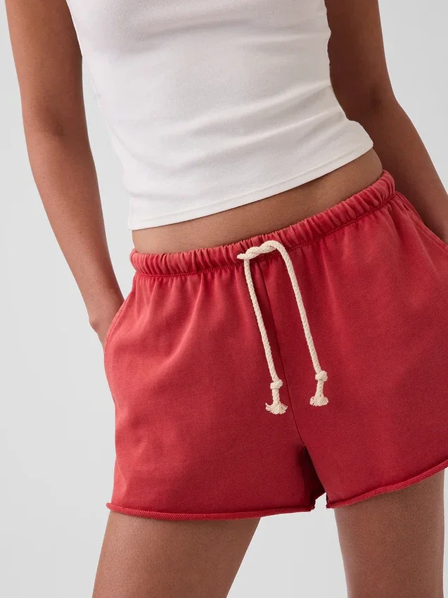 3,5" Vintagesoft Terry Relaxed Sweat-Shorts