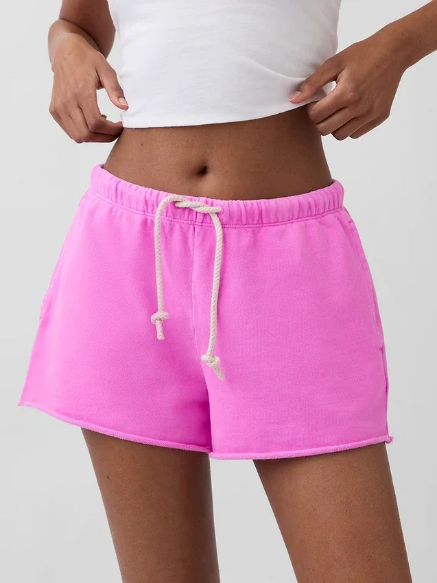 3,5" Vintagesoft Terry Relaxed Sweat-Shorts