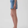 3" Denim-Shorts mit niedriger Leibhöhe