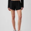 3" Strick-Shorts mit Delfin-Saum