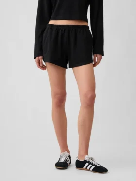 3″ Strick-Shorts mit Delfin-Saum