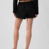 3" Strick-Shorts mit Delfin-Saum
