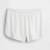 3" Strick-Shorts mit Delfin-Saum