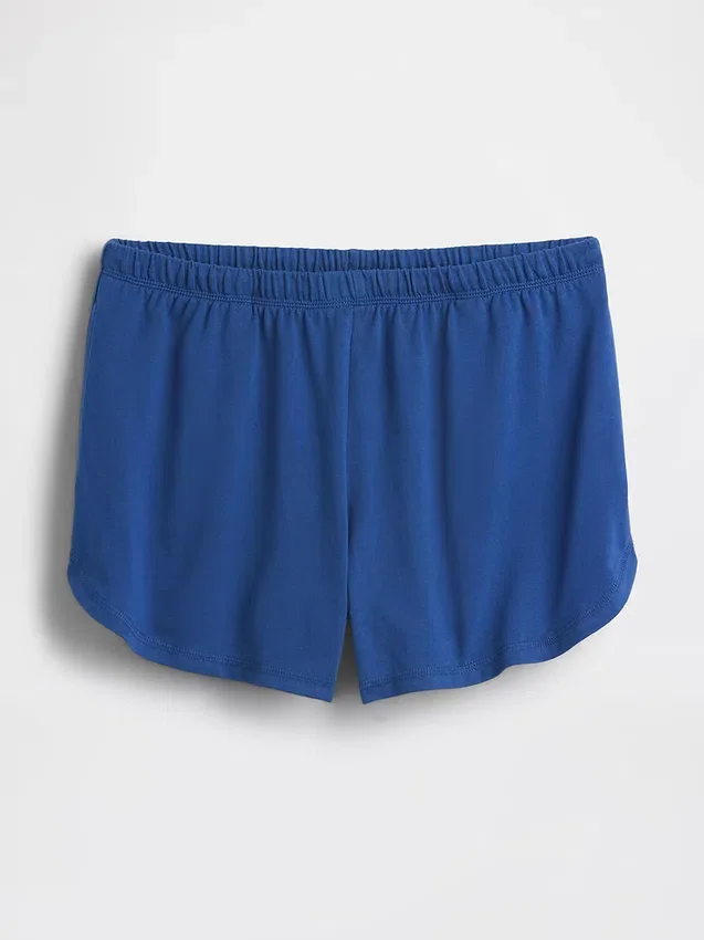 3" Strick-Shorts mit Delfin-Saum