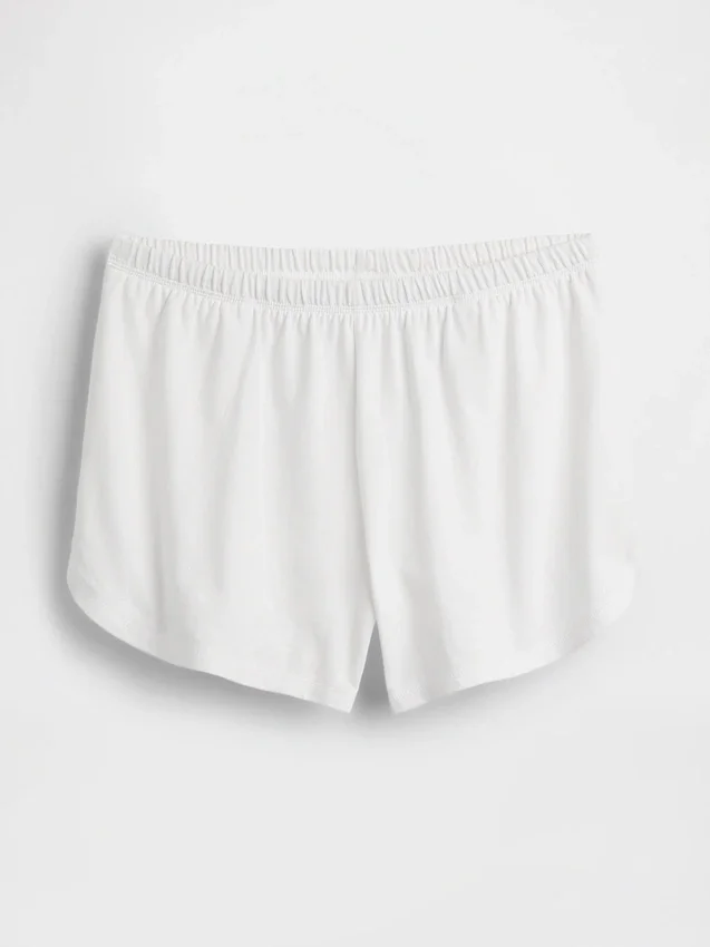 3" Strick-Shorts mit Delfin-Saum