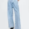 365 High-Rise-Jeanshose aus ultrweichem Denim mit Falten
