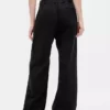 365 High-Rise-Jeanshose aus ultrweichem Denim mit Falten