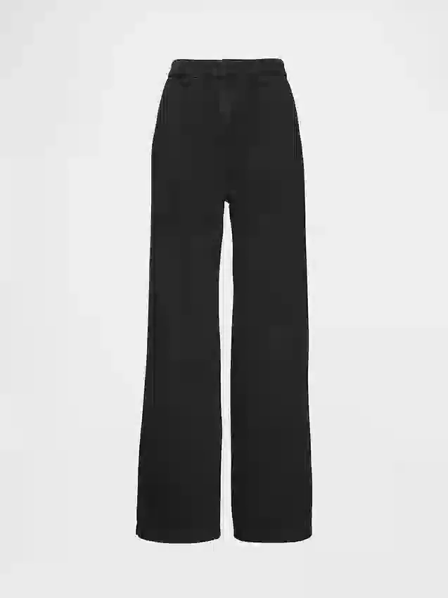 365 High-Rise-Jeanshose aus ultrweichem Denim mit Falten