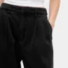 365 High-Rise-Jeanshose aus ultrweichem Denim mit Falten