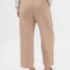 365 Hoch taillierte, gebürstete Twill-Hose mit schmal zulaufendem Bein