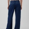 365 Low-Rise-Jeanshose mit Falten