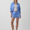 4" Boxershorts aus Seersucker mit Karomuster