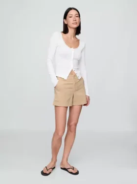 4" Downtown Khaki-Shorts