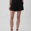 4" Easy-Shorts aus Baumwollgaze mit mittlerer Leibhöhe