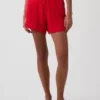 4" Easy-Shorts aus Baumwollgaze mit mittlerer Leibhöhe